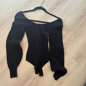 Abercrombie & Fitch Black Bodysuit